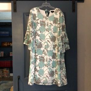 Floral Knee Length Dress